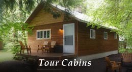 Mounthaven Resort's Mt. Rainier Lodging includes cabins